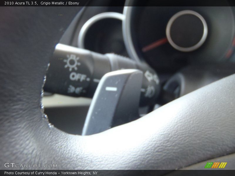 Grigio Metallic / Ebony 2010 Acura TL 3.5