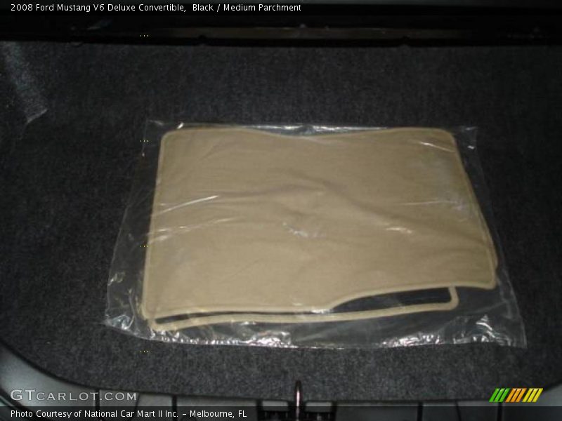 Black / Medium Parchment 2008 Ford Mustang V6 Deluxe Convertible
