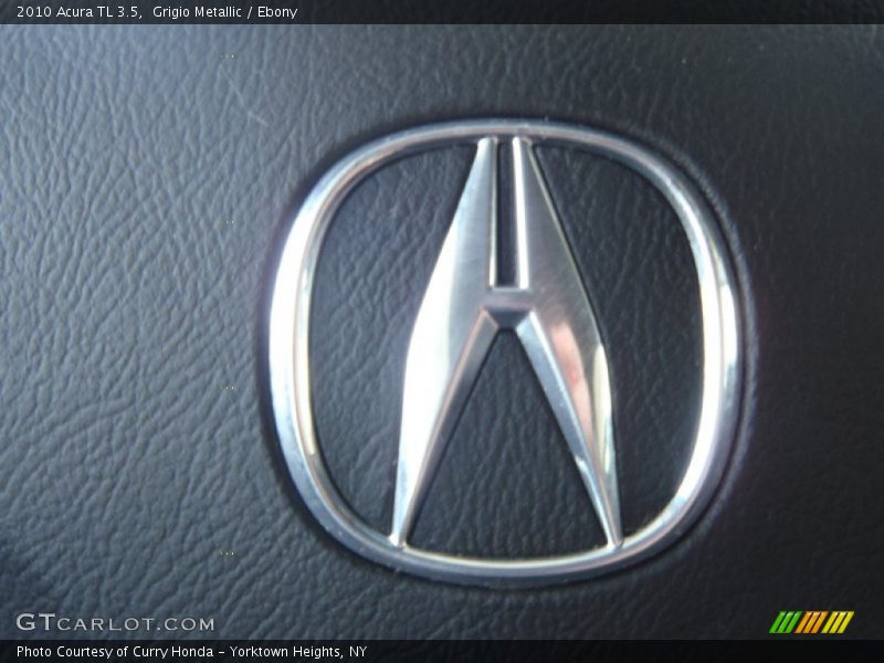 Grigio Metallic / Ebony 2010 Acura TL 3.5