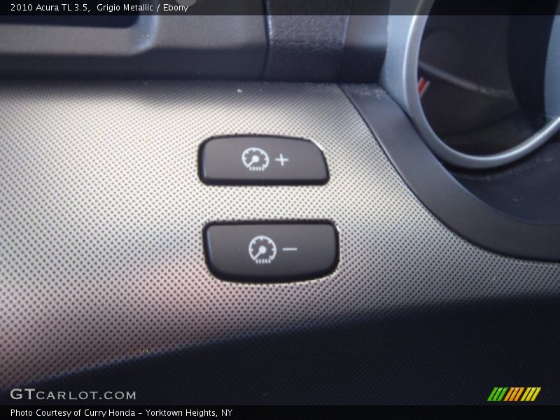 Grigio Metallic / Ebony 2010 Acura TL 3.5