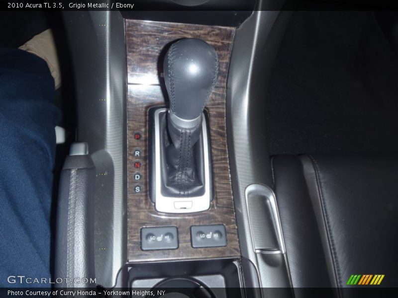 Grigio Metallic / Ebony 2010 Acura TL 3.5