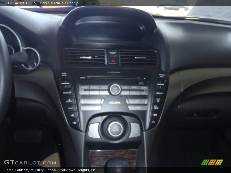 Grigio Metallic / Ebony 2010 Acura TL 3.5