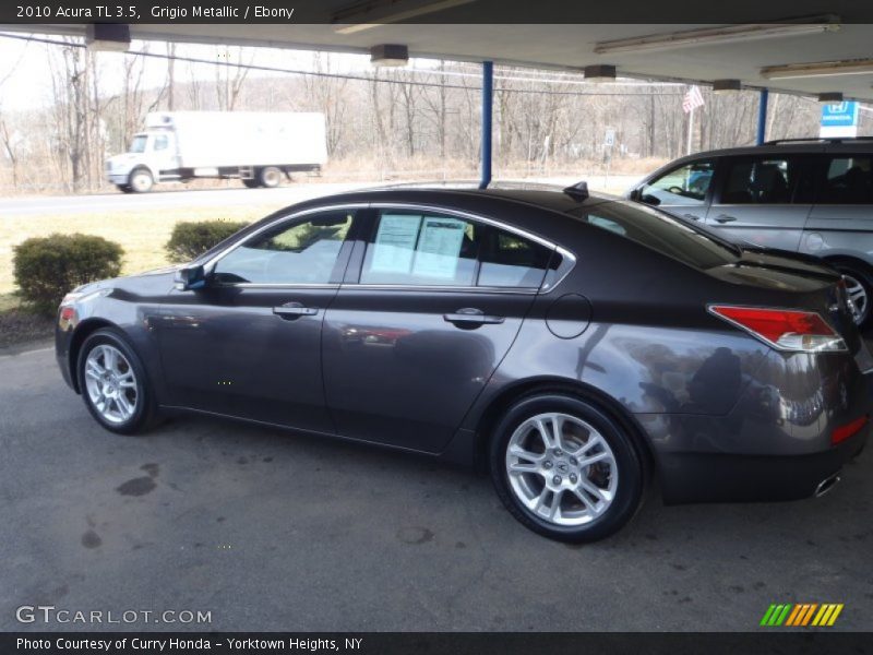 Grigio Metallic / Ebony 2010 Acura TL 3.5