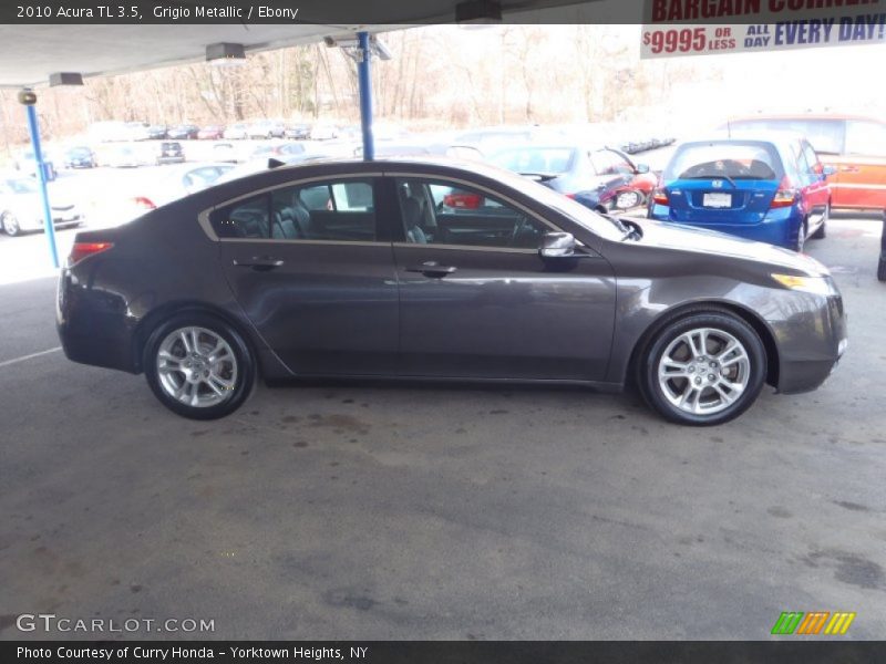 Grigio Metallic / Ebony 2010 Acura TL 3.5