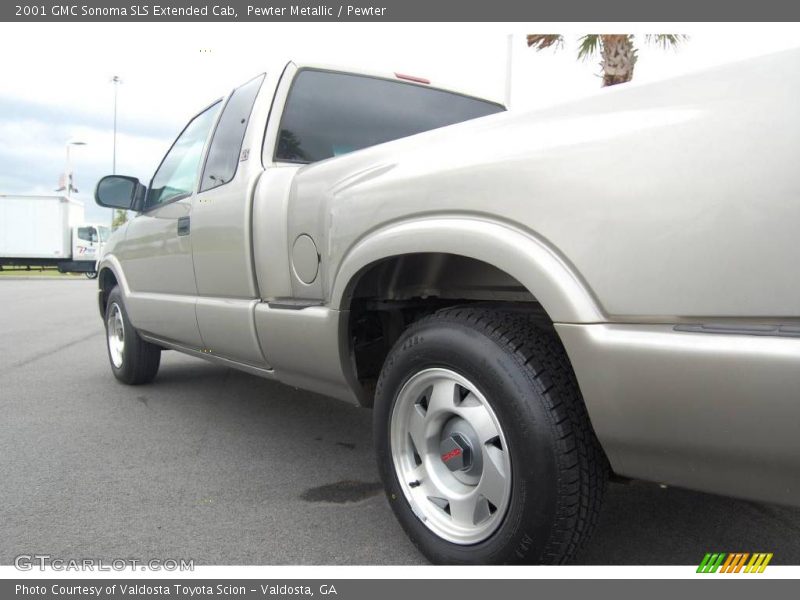 Pewter Metallic / Pewter 2001 GMC Sonoma SLS Extended Cab