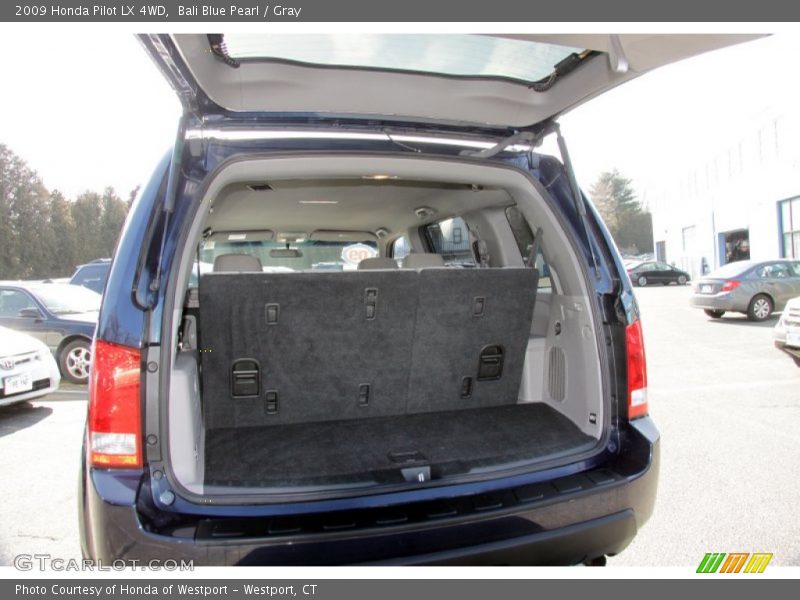 Bali Blue Pearl / Gray 2009 Honda Pilot LX 4WD