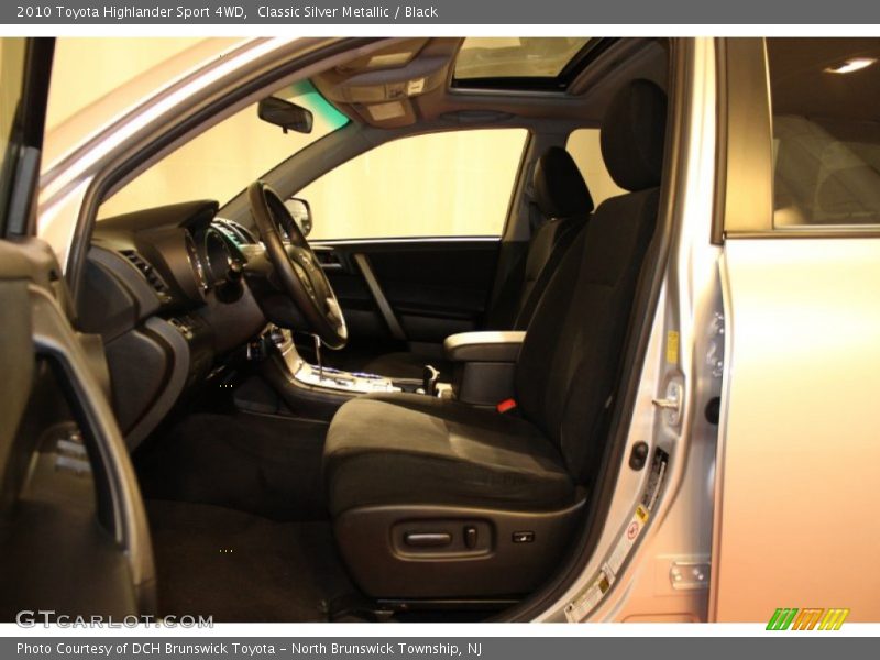 Classic Silver Metallic / Black 2010 Toyota Highlander Sport 4WD