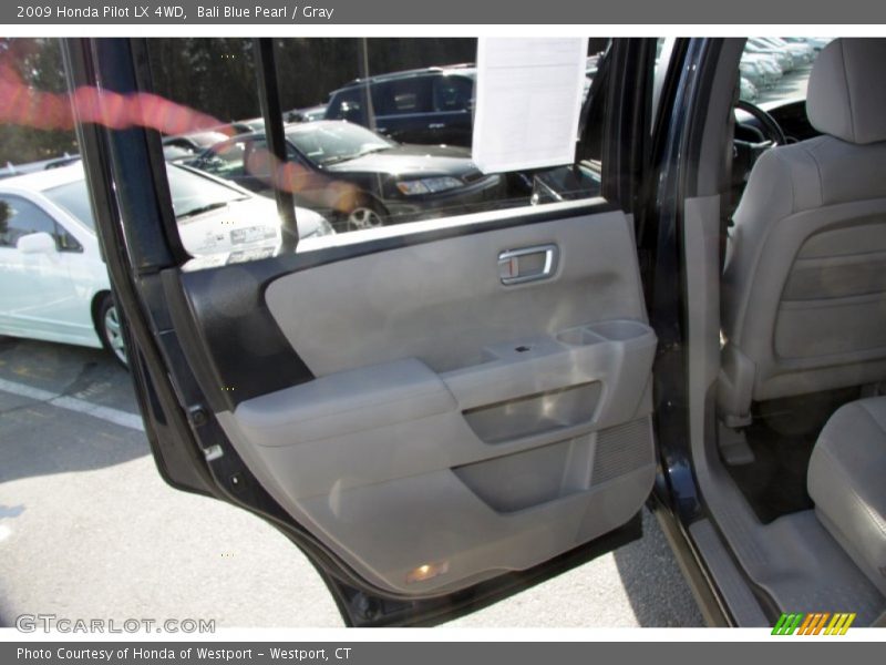 Bali Blue Pearl / Gray 2009 Honda Pilot LX 4WD