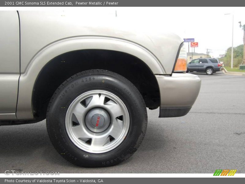 Pewter Metallic / Pewter 2001 GMC Sonoma SLS Extended Cab