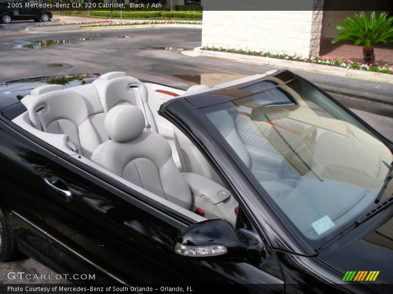 Black / Ash 2005 Mercedes-Benz CLK 320 Cabriolet