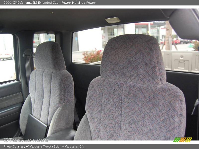 Pewter Metallic / Pewter 2001 GMC Sonoma SLS Extended Cab