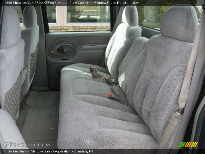 Rear Seat of 1998 C/K 3500 K3500 Silverado Crew Cab 4x4