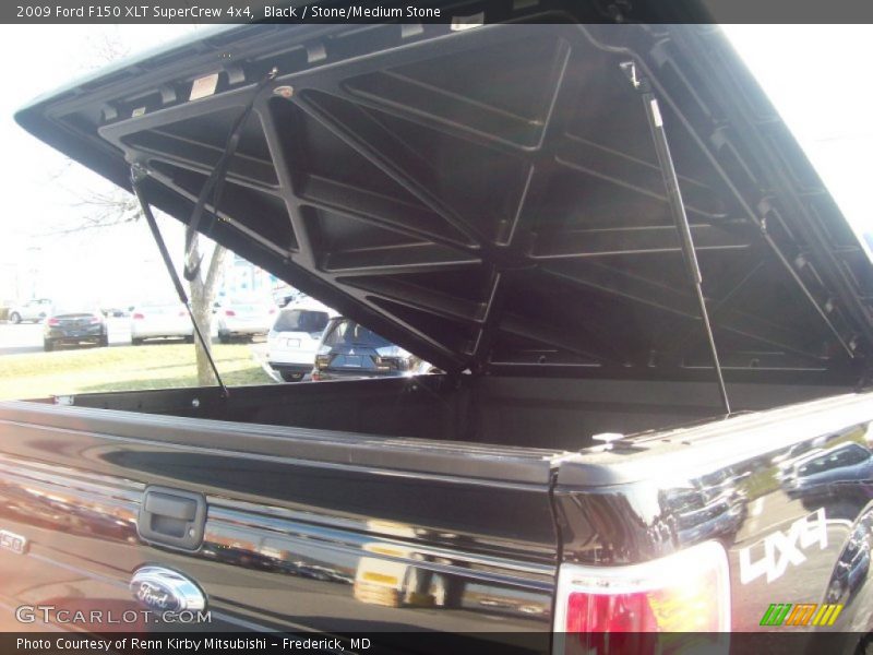Black / Stone/Medium Stone 2009 Ford F150 XLT SuperCrew 4x4
