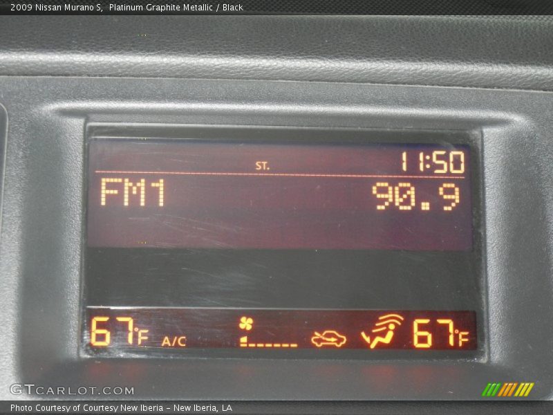 Platinum Graphite Metallic / Black 2009 Nissan Murano S