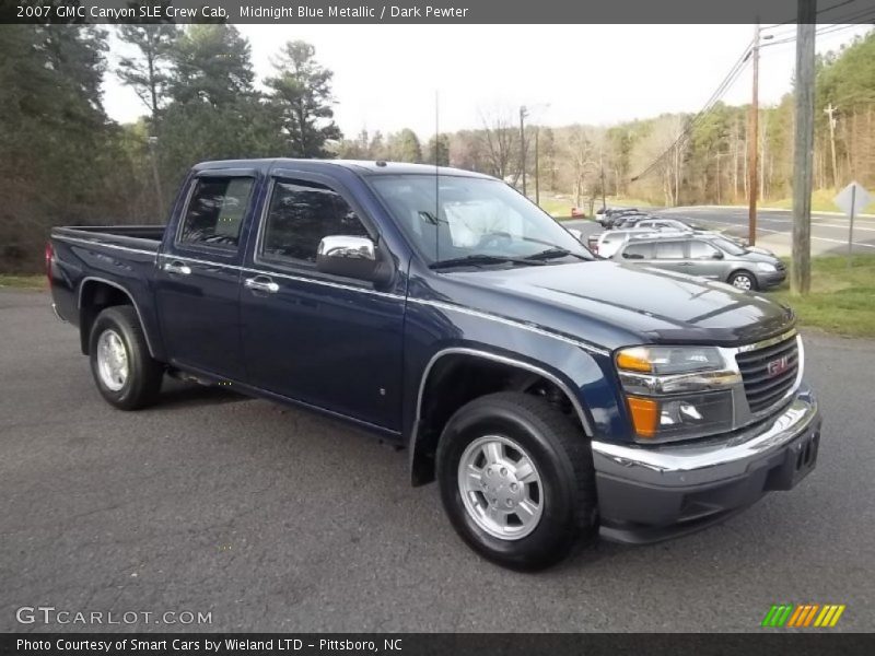 Front 3/4 View of 2007 Canyon SLE Crew Cab