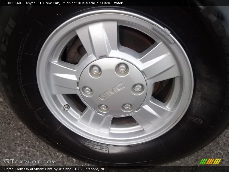 Midnight Blue Metallic / Dark Pewter 2007 GMC Canyon SLE Crew Cab