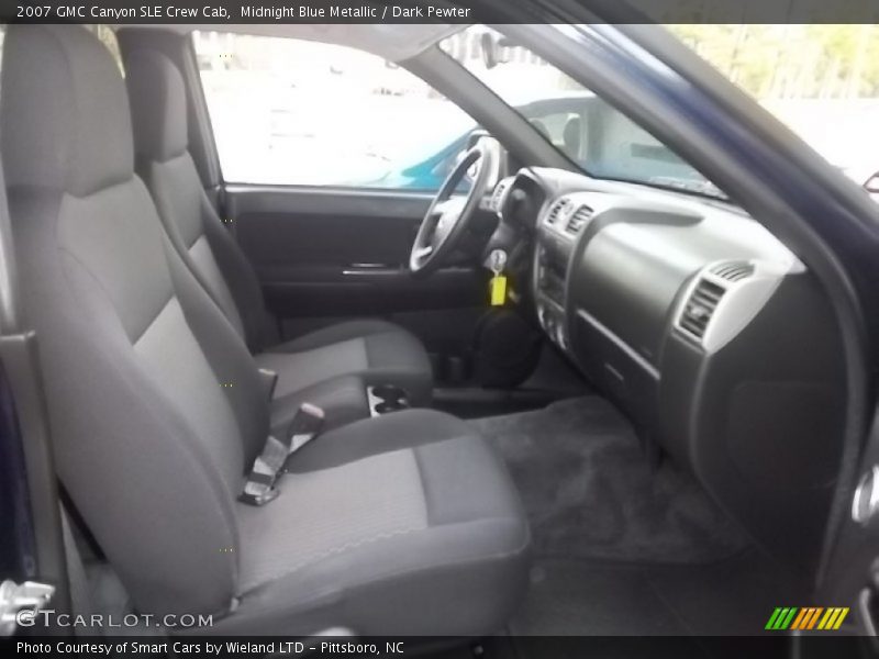 Midnight Blue Metallic / Dark Pewter 2007 GMC Canyon SLE Crew Cab