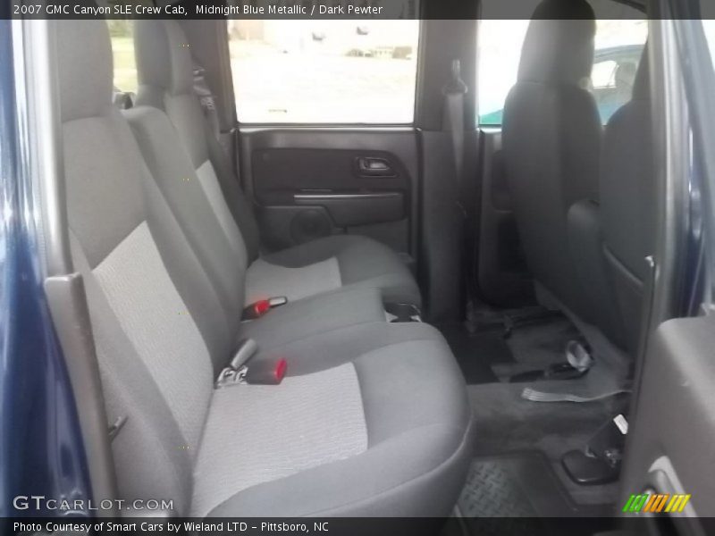 Midnight Blue Metallic / Dark Pewter 2007 GMC Canyon SLE Crew Cab
