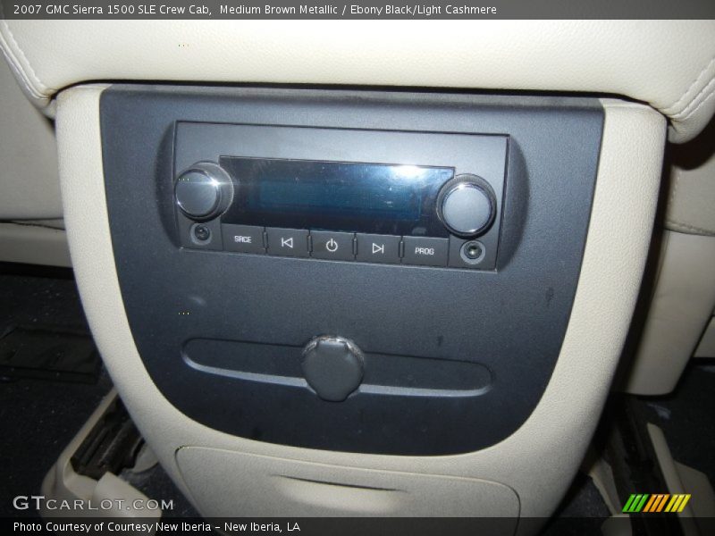 Medium Brown Metallic / Ebony Black/Light Cashmere 2007 GMC Sierra 1500 SLE Crew Cab