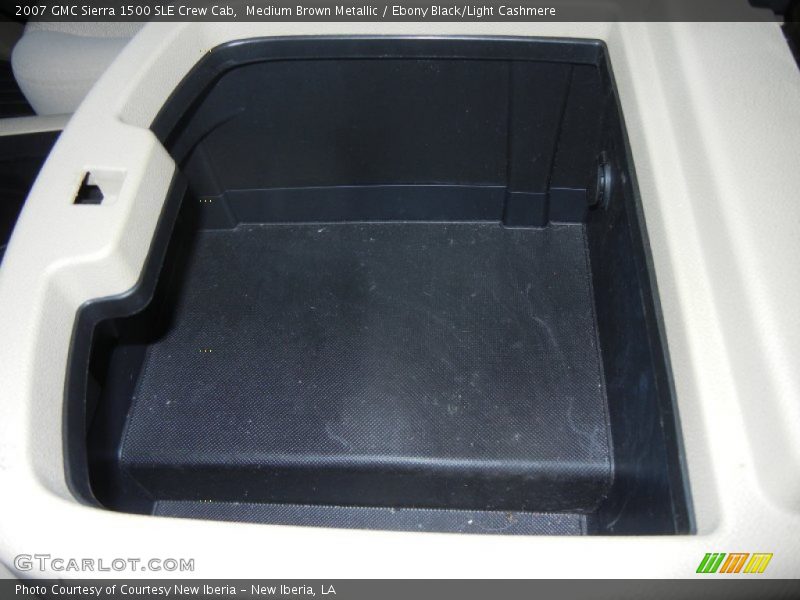 Medium Brown Metallic / Ebony Black/Light Cashmere 2007 GMC Sierra 1500 SLE Crew Cab