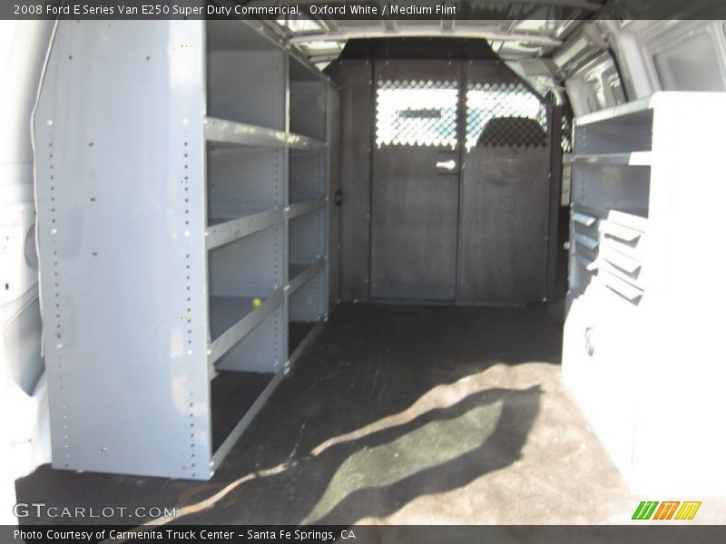 Oxford White / Medium Flint 2008 Ford E Series Van E250 Super Duty Commericial
