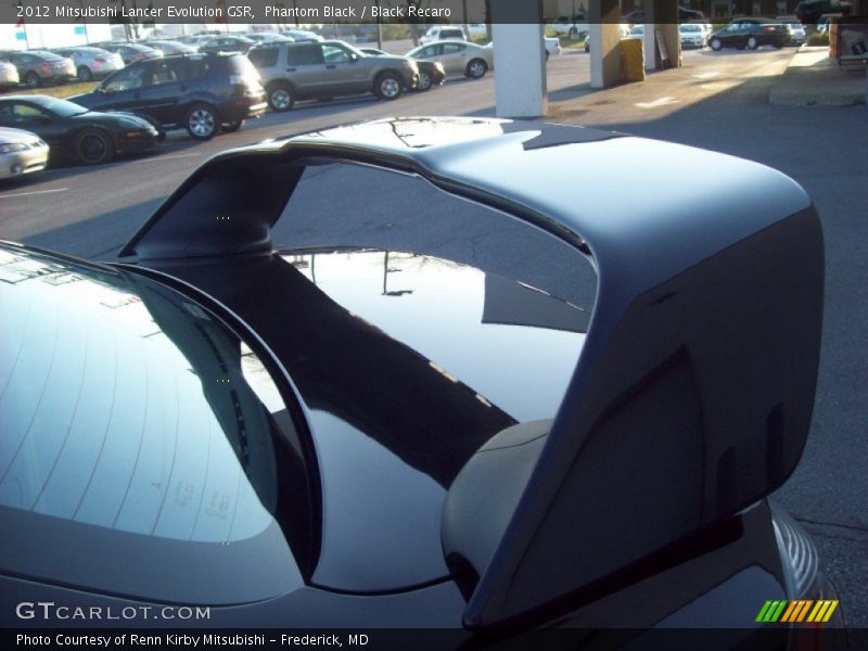 Rear Spoiler - 2012 Mitsubishi Lancer Evolution GSR