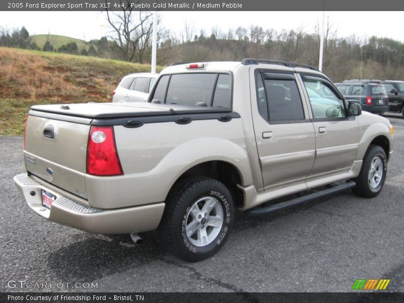 Pueblo Gold Metallic / Medium Pebble 2005 Ford Explorer Sport Trac XLT 4x4