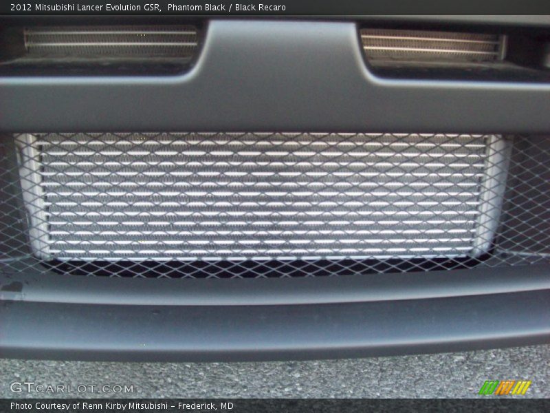 Phantom Black / Black Recaro 2012 Mitsubishi Lancer Evolution GSR
