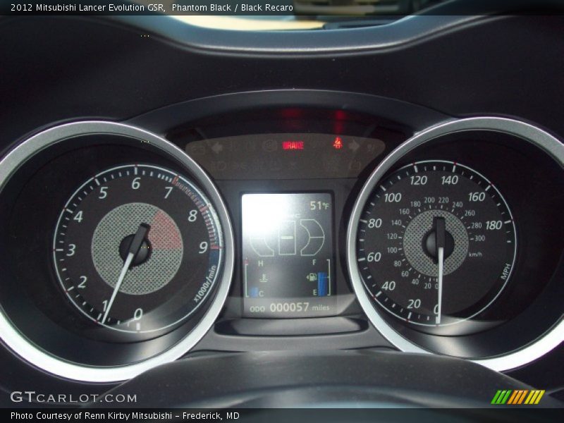  2012 Lancer Evolution GSR GSR Gauges