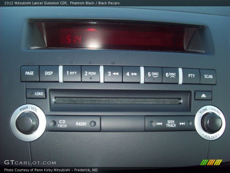 Audio System of 2012 Lancer Evolution GSR