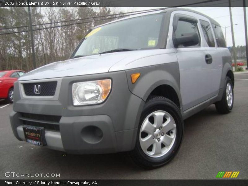 Satin Silver Metallic / Gray 2003 Honda Element DX