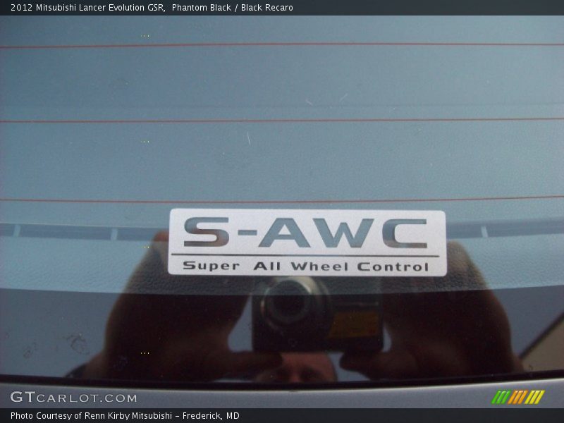  2012 Lancer Evolution GSR Logo