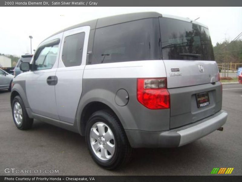Satin Silver Metallic / Gray 2003 Honda Element DX
