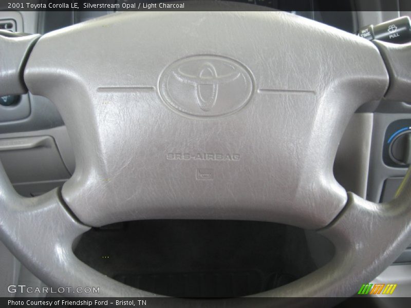 Silverstream Opal / Light Charcoal 2001 Toyota Corolla LE