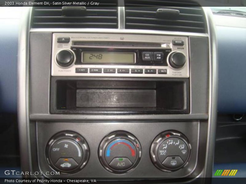 Satin Silver Metallic / Gray 2003 Honda Element DX