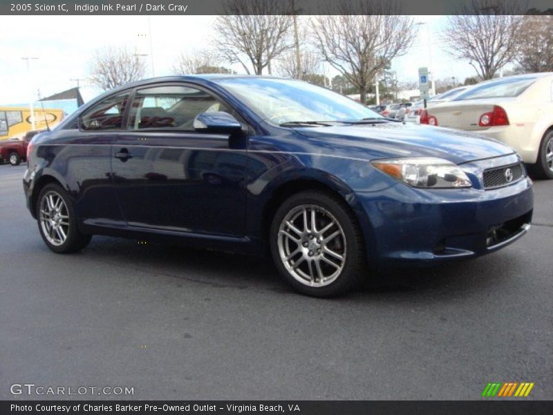 Indigo Ink Pearl / Dark Gray 2005 Scion tC