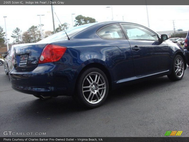 Indigo Ink Pearl / Dark Gray 2005 Scion tC