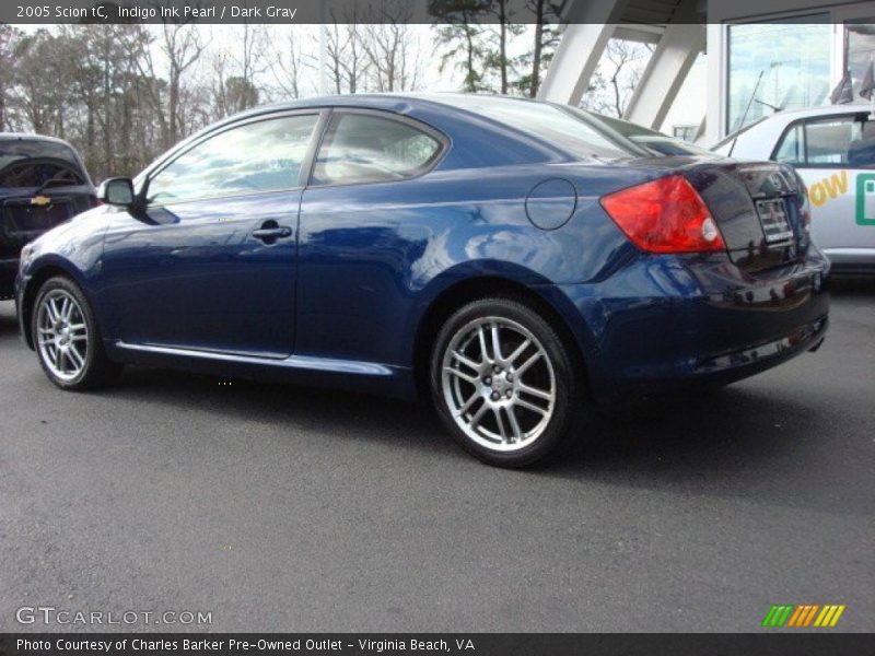 Indigo Ink Pearl / Dark Gray 2005 Scion tC