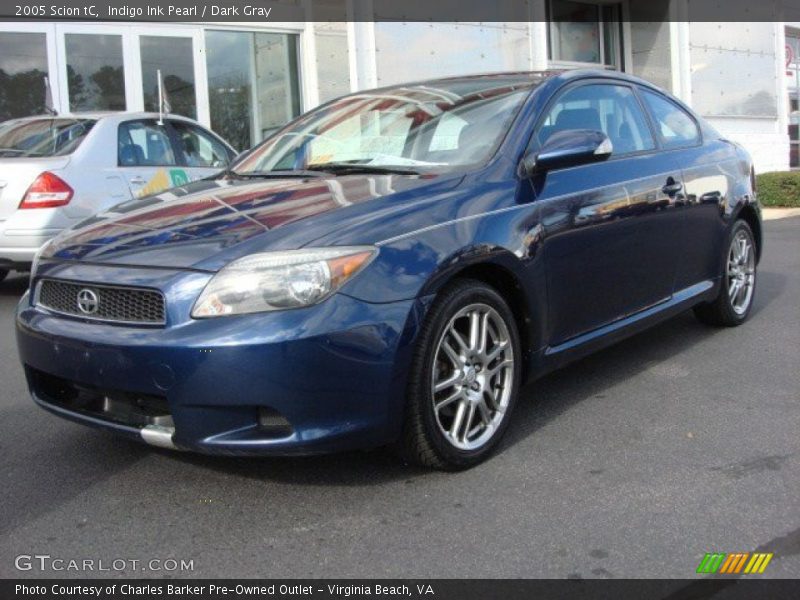 Indigo Ink Pearl / Dark Gray 2005 Scion tC
