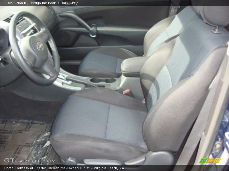 Indigo Ink Pearl / Dark Gray 2005 Scion tC