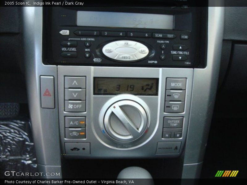 Indigo Ink Pearl / Dark Gray 2005 Scion tC