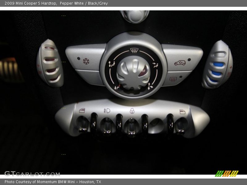 Pepper White / Black/Grey 2009 Mini Cooper S Hardtop