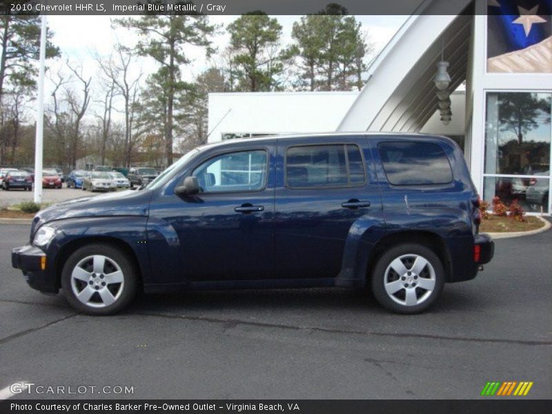 Imperial Blue Metallic / Gray 2010 Chevrolet HHR LS