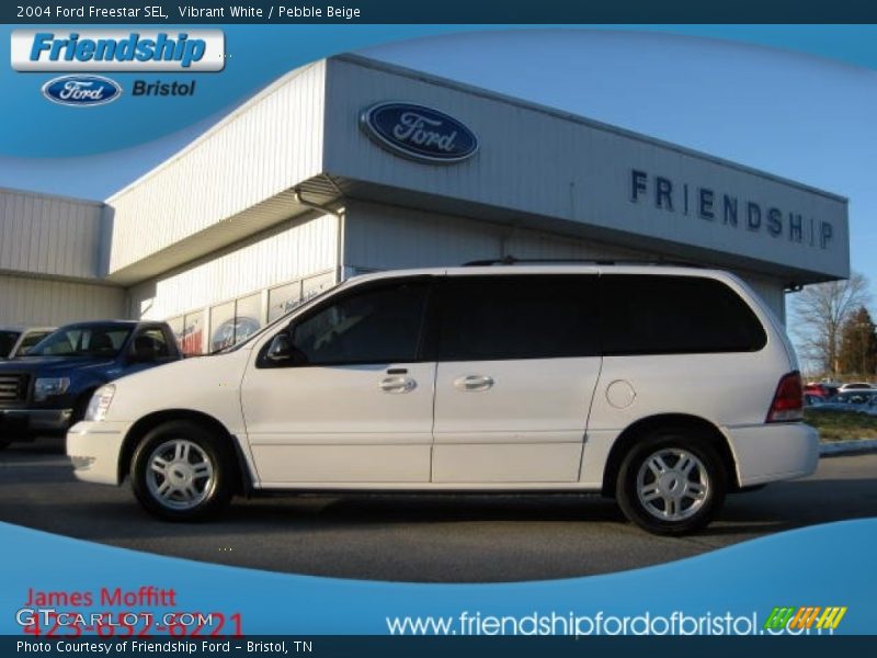 Vibrant White / Pebble Beige 2004 Ford Freestar SEL
