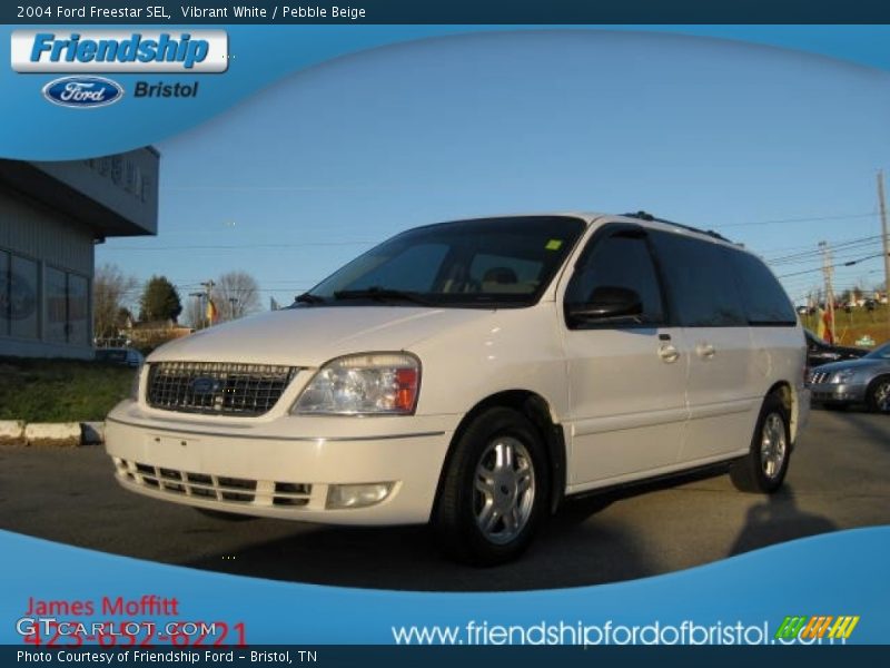 Vibrant White / Pebble Beige 2004 Ford Freestar SEL