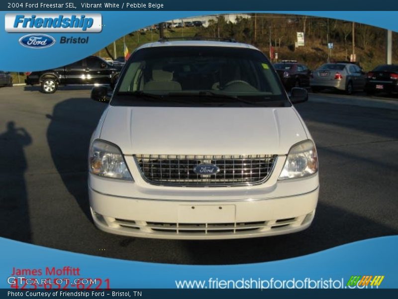 Vibrant White / Pebble Beige 2004 Ford Freestar SEL