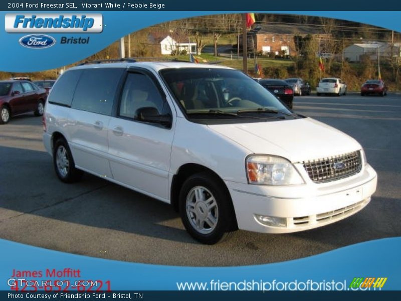 Vibrant White / Pebble Beige 2004 Ford Freestar SEL