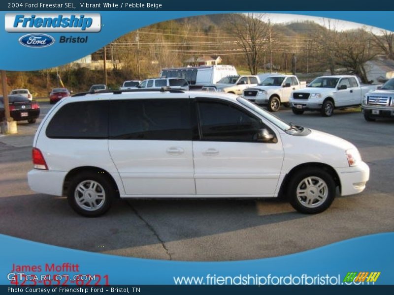 Vibrant White / Pebble Beige 2004 Ford Freestar SEL