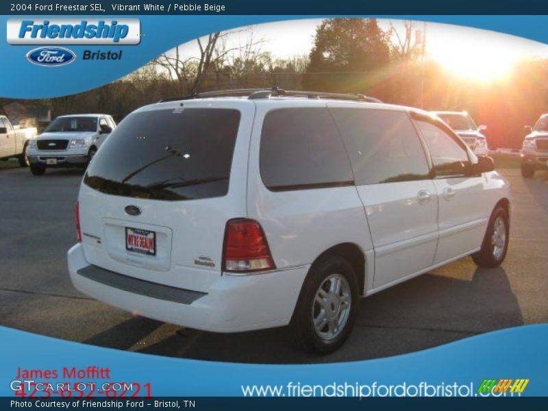 Vibrant White / Pebble Beige 2004 Ford Freestar SEL