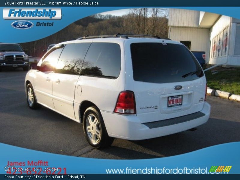 Vibrant White / Pebble Beige 2004 Ford Freestar SEL